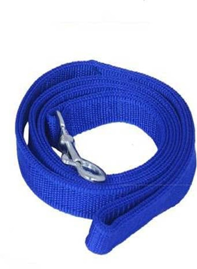 Pups&Pets Dog Belt Combo of 1 inch Royal Blue, Red Padded Dog Body Harness with Handle Blue Dog Leash, Adjustable Chest Size (Medium, Royal Blue, Red) - Image 2